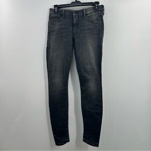 Mother The Looker jeans in Rebels and Lovers size 27 faded black wash